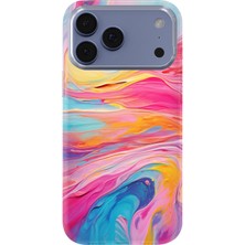 Lelia iPhone 17 Pro Max Uyumlu Baskılı Şeffaf Telefon Kılıfı | Koleksiyon: Pastelbloom Soft Series