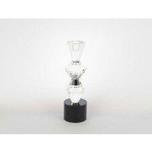 Mikasa Moor Kristal Şeffaf Şamdan 27X8CM