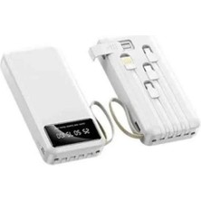 Shoplet Buğz 4 Çıkışlı 20.000 Mah Powerbank Taşınabilir Çoklu Giriş