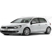 Universal Volkswagen Uyumlu Golf Mk6 Hb 2008-2013 12 Parça Cam Çerçevesi