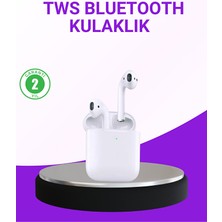 Genel Tedarik iPhone Tüm Modellerle Uyumlu Bluetooth Kulaklık Gürültü Önleyici Stereo - EMTHBA3908-5435