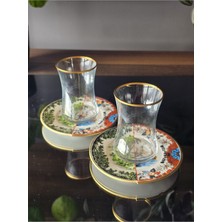 Konyax Hybrıd6 2 Kişilik Çay Seti