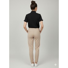 On Triko Çizgi Detaylı T-Shirt 76335