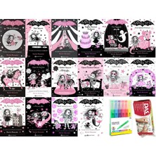 Epsilon Yayınevi Isadora Moon 1-16 / 16 Kitap Set (Kalem Set+Kil Hedy)