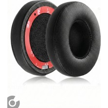 Alazpay Beast Solo 2 Solo 3 Uyumlu Yumuşak Deri Kulaklık Pedi Sünger Yastığı Pedi