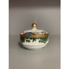 Konyax Hybrıd6 Kapaklı Porselen Şekerlik