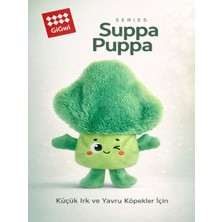 GiGwi Suppa Puppa Sesli ve Hışırtılı Brokoli Köpek Oyuncağı - Küçük Irk & Yavru Köpek