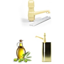 Reoona Tenekeler Için Hijyenik Pratik Sıvı Yağ Pompası  5, 10, 18 Lt