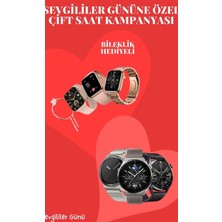 Sevgiliye Özel Yeni Nesil Akıllı Saat Çiftlere Özel Kampanya Çift Saatleri
