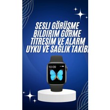 Arama Cevaplayabilen Akıllı Saat Bluetooth Bağlantılı Sosyal Medya Girişli