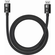 Hype Store High Definition Serisi Dp 8k To Dp 8k Adaptör Kablo, 1.5m, Siyah