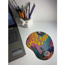 Hype Store Rakkun Shop - Ütopya Baskılı Bilek Destekli Mouse Pad