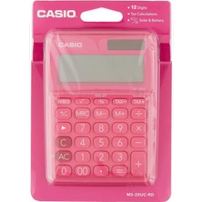 Hype Store MS-20UC-RD-N-DC Mini Masa Hesap Makinesi, Pembe