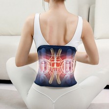 WİderMarkt Isıtmalı Bel ve Bacak Masaj Kemeri – Ayarlanabilir Masaj & Isı Fonksiyonlu, Ergonomik Bel Destek Cihazı
