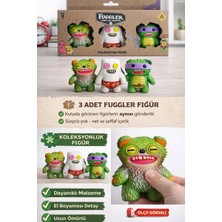 Toyfest Fuggler Funny Ugly Monster 3’lü Koleksiyon Figür Seti – Renkli Komik Canavar Oyuncak I Model 12