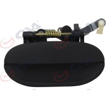 GVA Storozal Diş Kapi Kolu Arka Sol Siyah Desenli Accent 95-00