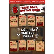 Happy Story-Dedektiflik Suç Çözümleme-Suçluyu Bulma-Dedektif Oyunu-Cinayet Çözme-Dedektif Oyunu-Kutu Oyunu-Katil ( 3'lü ) Ayşe, Ahmet ve Ayaz Vakaları