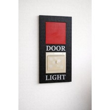 MisterionStudio Gamer Işık Anahtarı Çerçevesi – Dekoratif Buton Tasarımı