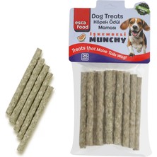 Esca Food Munchy Sade 12 Santimetre 8 Gram 25'li Köpek Ödül Maması