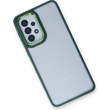 Olinea Newface Galaxy A53 5g Kılıf Dora Kapak - Haki Yeşil