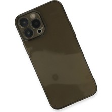 Epilons Newface Iphone 13 Kılıf Fly Lens Silikon - Siyah