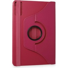 Epilons Newface Redmi Pad Se 4g Kılıf 360 Tablet Deri Kılıf - Pembe
