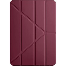 Olinea Newface Matepad 12.2 2025 Kalemlikli Mars Tablet Kılıfı - Mürdüm