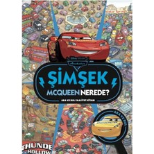 Beta Kids Disney Arabalar Şimşek Mcqueen Nerede? Ara ve Bul Faaliyet Kitabı