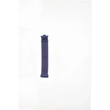 Olinea Newface 4 Hasırlı Cırtcırtlı Kordon - Lacivert-Mürdüm