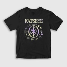 Presmono Unisex Çocuk Siyah Signs Gnarly K-Pop Katseye T-Shirt