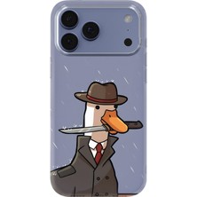 Lelia iPhone 17 Pro Max Uyumlu Baskılı Şeffaf Telefon Kılıfı | Koleksiyon: Memecraft Studio