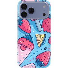 Lelia iPhone 17 Pro Max Uyumlu Baskılı Şeffaf Telefon Kılıfı | Koleksiyon: Snacktoon Delight