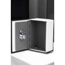 Nuveden Ieg™ Gizli Kasa Kitap Görünümlü Anahtarlı Çelik Mini Kasa NVDN-TKNRS34