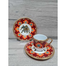 Konyax 6 Kişilik Kahve Seti Elefante