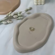 Craftto Dekoratif Asimetrik Tabak Silikon Kalıbı