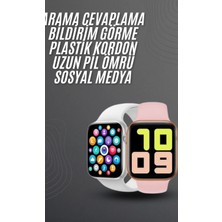 Yeni Model Akıllı Saat Dokunmatik Ekran Unisex Amoled Ekran 44 mm