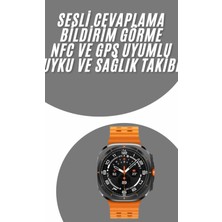 Tüm Telefonlara Uyumlu Akıllı Saat Uyku ve Sağlık Takibi Nabız Ölçer Adım Sayar