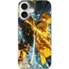Lelia iPhone 16 Uyumlu Baskılı Şeffaf Telefon Kılıfı | Koleksiyon: Animesoul Sketchbook