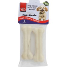 Esca Food Beyaz Pres Kemik 12,5 cm - 2' Li 100 gr Köpek Ödül Maması