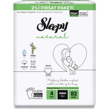 Hype Store Natural 2'li Fırsat Paketi Külot Bez 4 Numara Maxi 82 Adet