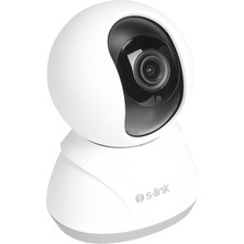 Kaia Life S-Lınk SL-IND02, Ev/bebek Güvenlik Kamerası, Wifi, 3mpix, 3.6mm Lens, 10M. Gece Görüşü, Hareket Algılama, Iki Yönlü Ses, Micro Sd Kartlı, Tuya Yazılım