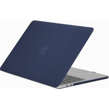 Hype Store Labs Blogy MacBook Pro 14.2 Inç ile Uyumlu Crystal Fit Kılıf (Lacivert)