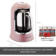 Korkmaz Otomatik Isı Dengeli Türk Kahvesi Makinesi Inox A860-06 Kahvekolik