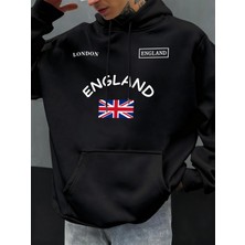 Londra Ingiltere Birliği Tasarım Erkekler Hoodie Sonbahar Büyük Boy Giyim Cep Hip Hop Kazak P