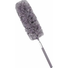 Hype Store Orret Home 240 cm Teleskopik Uzatılabilir Mikrofiber Yumuşak Başlıklı Toz Alma Fırçası, Püskülü Bükü