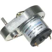 Voltaj Ksr 24V 65RPM Redüktörlü Dc Motor