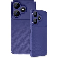Olinea Newface Redmi 13 4g Kılıf Auto Focus Karbon Kapak - Lacivert