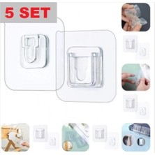 Eco Lounge Geçmeli Klips Eşya Sabitleme Askısı 6lı Set