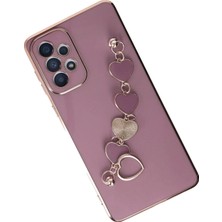 Epilons Newface Galaxy A33 5g Kılıf Esila Silikon - Mor