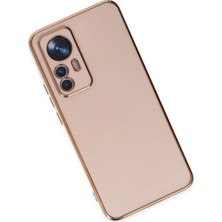 Epilons Newface Mi 12T Kılıf Volet Silikon - Pembe